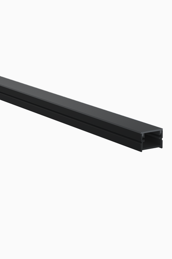 [83072] PERFIL ALUM. SUPERFICIE NAPOLES 2m NEGRO