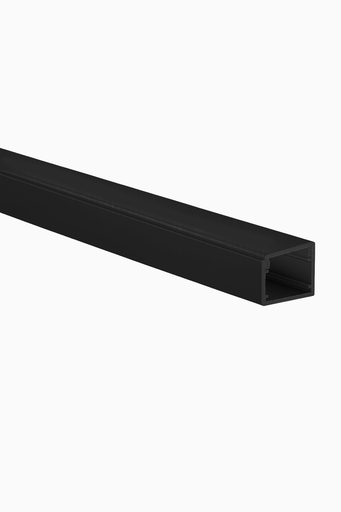 [83322] PERFIL ALUM. SUPERFICIE BAKU 2m NEGRO