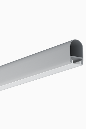 [83470] PERFIL ALUM. COLGANTE ATLANTA 2m PLATA