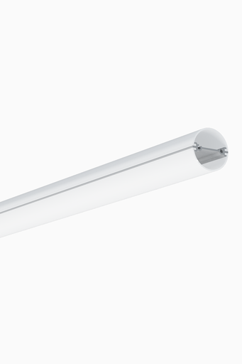 [83651] PERFIL ALUM. SUPERFICIE-SUSPENSION TURIN 2m BLANCO