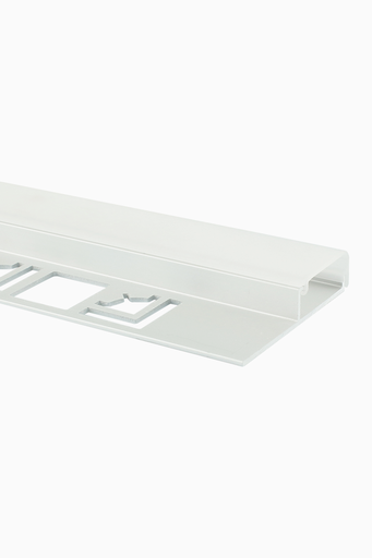 [85050] PERFIL ALUM. ARQUIT. BARI 3m PLATA