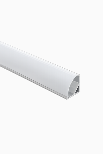 [85170] PERFIL ANGULAR ALUMINIO ROMA 2M PLATA