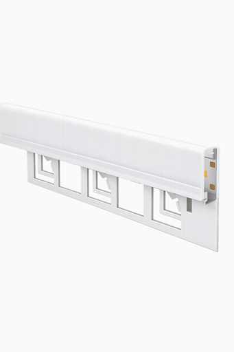 [85480] PERFIL ALUM. ARQUITECT CALGARY 3m PLATA