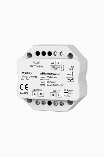 [88555] SYSTEMA TUYA INTERRUPTOR ON/OFF 1,5A