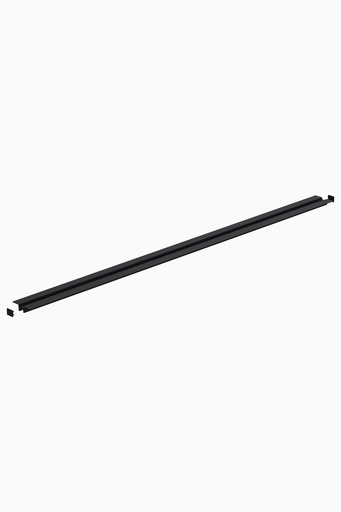 [66323] CARRIL 48V EMPOTRAR 15mm MARKO 2M NEGRO