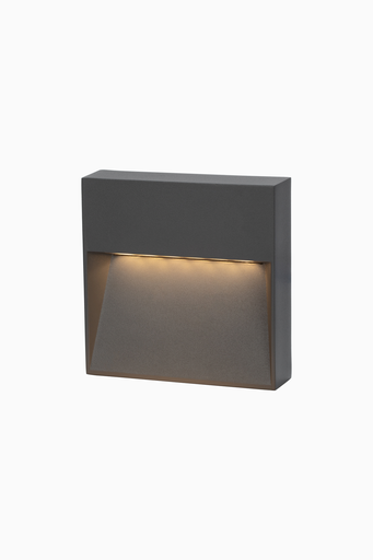 [61264] APLIQUE ARIS IP65 6W 3CCT ANTRACITA